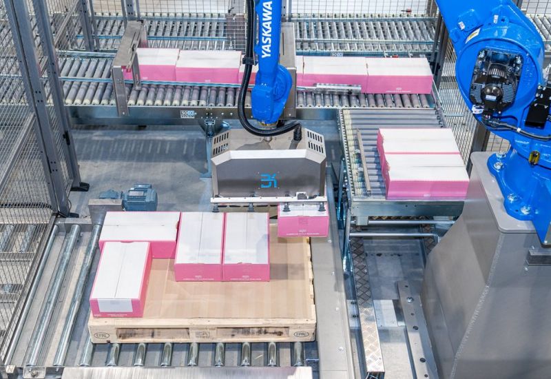 BK Automation - Custom Robot Palletizer 2024